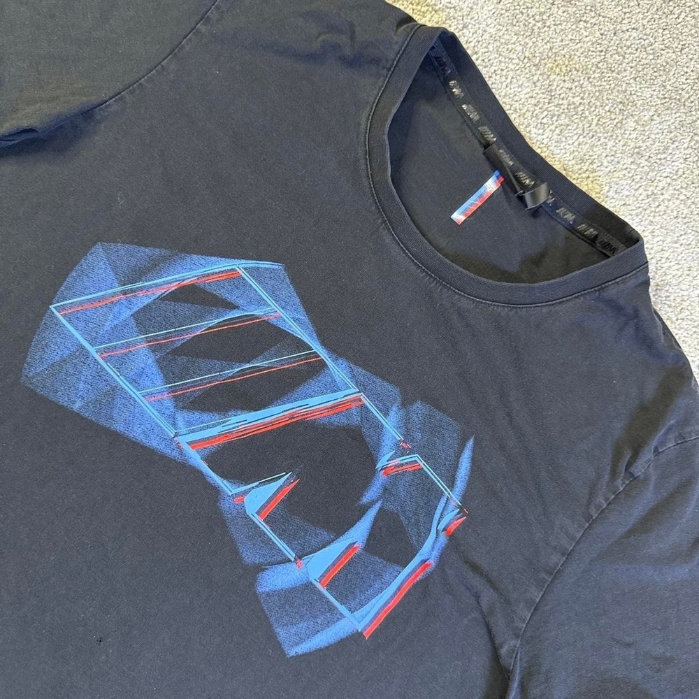 BMW M3 Geometric Graphic Logo Casual Design Men's Large Cotton Made In Portugal